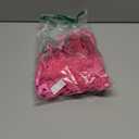 Women Sexy Lingerie Set Naughty Lace Up Corset Bodysuit Underwire Lingerie Babydoll With Garter Belt and Bow Tie (Medium, Rose Red)