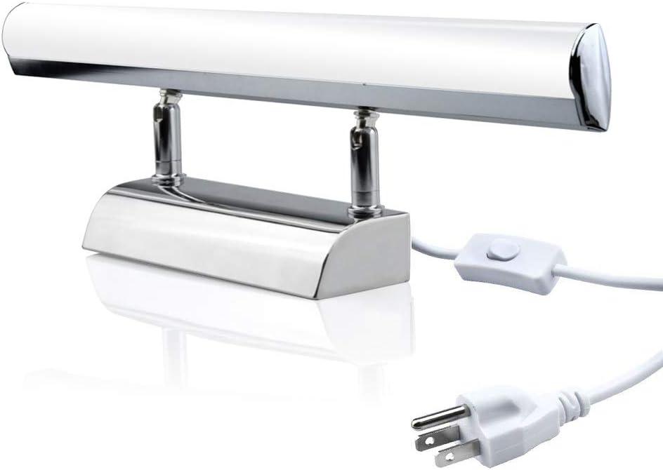 Bonlux LED Bathroom Vanity Mirror Lighting - 22 inch 9W Long Shade Modern Makeup Mirror Lamp with US ON/Off Plug for Dressing Room, Cabinet Mirror Lighting, Wall Sconce Lighting, Daylight 6000K, 9 Watts - 1 Pack