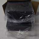 Gisafai 2 Pcs Mailboxes for Outside Wall Mount Large Donation Suggestion Box for Mailbox Postbox Letters Newspapers Rust Proof with Slot Steel, 12.68 x 8.54 x 3.31 Inch, Black(Key Lock)