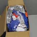 Joiedomi 5 FT Halloween Inflatable Outdoor Decoration, Inflatable Alien Decor Outdoor, Alien Blow Up with UFO Yard Decorations with Colorful LEDs for Halloween Decor