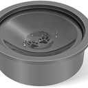 No Spill Dog Water Bowl, Slow Drinking Non Spilling Water Dish, Fits into Elevated Pet Feeder, 30oz Messy Drip Proof Slobber Stopper Water Dispenser for Dogs