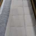 Chenille Queen Headboard for Bedroom Guest Room, Beige