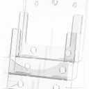Acrylic Brochure Holder 8.5 x 11, 3-Tier Literature Display Stand, 2-Pack