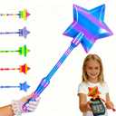 BECUAZC Credit Card Wand Holder, Fairy Wand Credit Card Holder, Magic Fairy Pay Star Wand Credit Card Holder, Tap to Pay Wand The Fairy Pay Debit Card Wand for Easy Checkout Easter Gifts