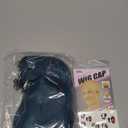 Netgo Teal Wig for Women, Dark Blue Wig with Bangs, Long Fluffy Curly Wavy Blue Hair Wigs Synthetic Daily Cosplay Party Wigs