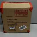 JoyJolt Mesa Stoneware Dinner Plates Set of 6, 10.5 Dish Set, Dishwasher and Microwave Safe Plate Set, Modern Rustic Dinnerware, Kitchen Serving Dishes - Matte White (Linen)