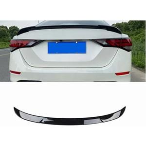 Glossy Black Spoiler Trunk Wing Rear Spoiler Compatible with 2020-2025 Nissan Sentra S SV SR Midnight Edition Trunk Lid Duckbill Rear Lid Spoiler Wing