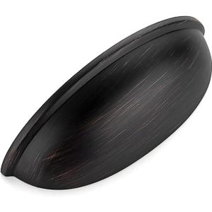 Ravinte 10 Pack 3 inch Drawer Pulls Oil Rubbed Bronze Cabinet Cup Pulls Kitchen Hardware Cabinet Handles Drawer Handles Knobs