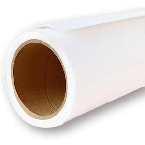Yizhily Seamless Photography Photo Backdrop Background Paper for Photoshoot, Arctic White, 53''x16.5ft