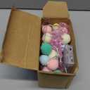 9.85FT Unicorn String Lights Cute Pom Poms Fairy LED String Lights Battery Operated with Timer Decor Lights for Kids Bedroom Birthday Party Kids Playhouse Wedding Valentine's Day Christmas Decorations