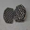 Hoolerry 6 Pcs Decorative Toilet Paper Roll Cover Fit regular Roll Within 4.3 x 5.1'' Reusable Felt Fabric Toilet Tissue Holder Tissue Paper Cover Wrap for women Bathroom Decor Hotel Gift(Trendy)