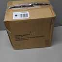 DREAM GARDEN Christmas Village House, Ceramic Post Office with LED Light Christmas Collectible Buildings for Tabletop Decoration Xmas Mantle Home Decor