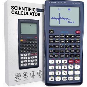 Graphing Scientific Calculators ROATEE 36X Pro Office Calculators for High School with 360 Functions Financial Calculator Desktop, 3-in 14 Digit Display Office Supplies for Student Teacher Engineer