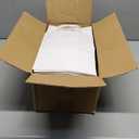 RACETOP White Paper Bags with Handles Bulk 8"x4.5"x10.8" 100Pcs Gift Bags Medium Size, White Gift Bags with Handles, Gift Bag Bulk for Retail, Party, Shopping, Merchandise