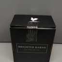 Luxury Glass Hand and Dish Soap Dispenser Set by Brighter Barns - Kitchen Soap Dispenser Set with Tray for Kitchen Sink - White and Gold Home Accessories & Decor for Restaurants, Airbnb, Gift (Silver)