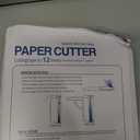 Paper Cutter Paper Cutter Precision Paper Trimmer Paper Photo Cutter Portable Plastic Scrapbook Trimmers Cutter Office Cutting Mat Machine Paper Trimmer
