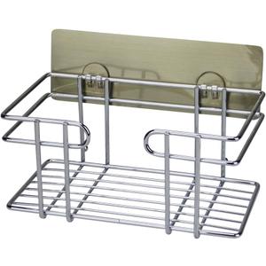 All Purpose Bathroom Kitchen Wall Caddy Basket Storage Organizer with Removable Bracket - Great for Bathroom, Kitchen, Garage, Laundry Room