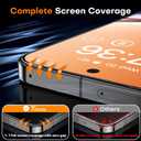 TOCOL for Pixel 10 Pro Screen Protector/Pixel 10 Screen Protector 6.3 9H Hardness Military Grade Shatterproof HD Tempered Glass for Full Coverage Easy Installation 2 Pack