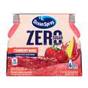 Ocean Spray ZERO Sugar Strawberry Mango Juice Drink, Strawberry Mango Juice Drink Sweetened with Stevia, 10 Fl Oz Bottle, 6 Count (Pack of 1) (EXP 11/18/26)