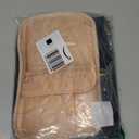 OCHEAL Makeup Bag, Portable Cosmetic Bag, Large Capacity Travel Makeup Case Organizer, Black For Women Toiletry Bag for Girls Traveling With Handle and Divider