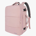 Taygeer Travel Backpack for Women, Carry On Backpack with USB Charging Port & Shoe Pouch, TSA 15.6inch Laptop Mochila Flight Approved, Nurse Bag Casual Daypack for Weekender Business Hiking, Pink