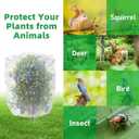 Evoio Fruit Tree Netting Bags with Drawstring, 4PCS Blueberry Bush Netting Cover,Mesh Garden Bag for Tomato Vegetables Peach Fruit Trees Flower Garden Protection Plant Covers (4 * 4.6 FT)