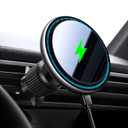 for Magsafe Car Mount Charger, 15W Fast Charging LED Magnetic Wireless Car Charger, Air Vent Phone Holders for Your Car for Magsafe Car Phone Holder for iPhone 15/14/13/12 Fast Charging