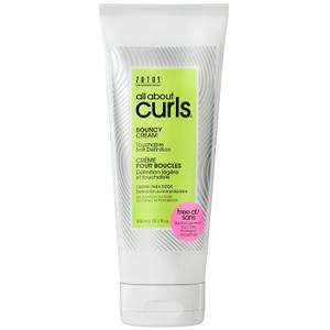 ALL ABOUT CURLS Bouncy Cream | For Curly Hair Styling | Moisturize, Define & Enhance Texture | Reduce Frizz & Boost Shine | Soft Definition | Vegan & Cruelty Free | Sulfate & Paraben Free (10.1 Fl Oz (Pack of 1))