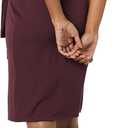 Amazon Essentials Women's Classic Cap Sleeve Wrap Dress with V Neck  M