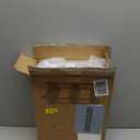 Laiensia 3-Tier Rolling Cart with Wheels,Multifunction Utility Storage Carts, Kitchen Storage Organizer,Mobile Shelving Unit for Bathroom,Laundry,with Classified Stickers,White