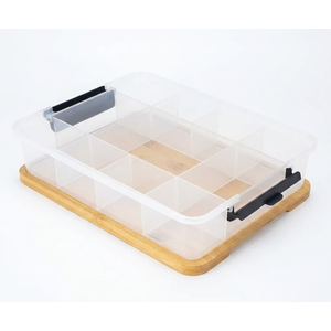Snacklebox with Bamboo Lid