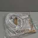 Jadaol Cat 6 Ethernet Cable 100ft, 10Gbps Support Cat8 Cat7 Network, Flat RJ45 LAN Patch Cable, High-Speed Wired Internet Cable for Router, Modem, Switch, Gaming Consoles, PC, Streaming Devices, White