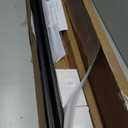 4FT Heavy-Duty Box Rail with 2 X Bracket, 450 lbs Capacity, Black Powder-Coated Finish,Kit for Outdoor Use