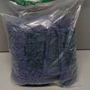 Yimobra Bathroom Rugs Non Slip Washable - Ultra Soft Absorbent Chenille Bath Mat, Quick Dry Shaggy Floor Carpet for Tub Shower, Denim Blue Home Decor Accessories, 24x17 Inch