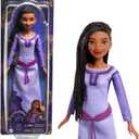 Mattel Disney Wish Toys, Asha of Rosas Posable Fashion Doll with Natural Hair, Removable Clothes, Shoes & Accessories