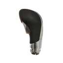 VBT Perforated Leather Shift Knob for Buick Regal - Glossy ABS Plastic Core, Direct Fit for 2009-2012 Models (4.09" L x 1.79" W)