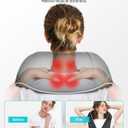 ALLJOY Neck Massager for Pain Relief Deep Tissue with Heat, HSA 3D Kneading Shiatsu Neck and Back Massager for Shoulder Full Body Home Office Car Use, Gift for Dad Men Mom Women FSA