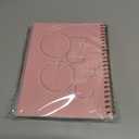 2 x Rileys & Co 2025 Deco Weekly Planner - Annual Weekly & Monthly Agenda Planner, Jan - Dec 2025, Flexible Cover, Notes Pages, Twin-Wire Binding (6 x 8-Inches, Pink)