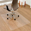 100pointONE Office Chair Mat for Hardwood Floor, 48" x 36" Clear Desk Chair Mat for Hard Floors, Easy Glide Computer Chair Floor Mat for Home Office Rolling Chairs