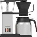 Simply Good Coffee THE BREWER - Thermal. Coffee Maker/Coffee Machine. 8 Cup Automatic Drip Pour Over Coffee Brewer. Easy To Use. Stainless Steel/Black