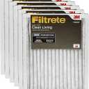 Filtrete Clean Living Basic Dust AC Furnace Air Filter, MPR 300, 20 x 30 x 1-Inches, 6-Pack