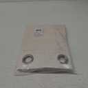 NICETOWN Natural Linen Curtains 84 inch Long 2 Panels Set, Grommet Top Thick Linen Burlap Semi Sheer Vertical Drapes Privacy Assured with Light Filtering for Bedroom/Living Room, W55 x L84