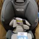Graco Slimfit 3-in-1 Convertible Car Seat, Slim Car Seat with Space-Saving Design, Highback Booster Seat with 10-Position Headrest, Rear Facing and Forward Facing Carseat, Darcie; (Date of Manufacture 2025/07/21)