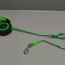 Mighty Paw Retractable Dog Leash 2.0 - Auto-Locking Button for The Control When You Need - Stainless Steel Coil for Smooth Retraction - Super Reflective Ring for Nighttime Visibility - No More Tangle (50 - 110 lbs (Most Popular), Original Green)