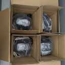 BETOPPER Mini Moving Head DJ Lights, 7 x 8W RGBW Stage Lighting, Remote Control Sound Activated, Wash Light for Parties, Club, Concert, Wedding, 4 Pack