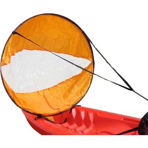 Kayak Sail,Downwind,Kayak Canopy,Kayak Wind Sail Kit, PVC Downwind Wind Paddle Popup Board with Transparent Window Folding Sailboat Accessories for Kayak Canoes Inflatables Boats