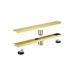 Linear / Trench-Style Shower Drain Cover & Hair