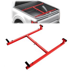 Truck Bed Lifter Box for Pickups Trucks, Heavy-Duty Truck Bed Lift Support 800 LBS Weight Capacity and Capacity Works On Beds, Red