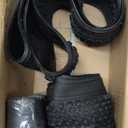 Hycline 2-Pack Mountain Bike Tires Set: 20/24/26/27.5-inch Folding Replacement High-Performance Wear-Resistant Bicycle Tires and Pair Inner Tubes with Tire Levers for MTB Off-Road Bike