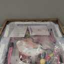 Smart Steps Trend Activity Walker with Removeable Toy Bar, Multi-Directional Front Wheels, Tray, Adjustable Height and Flat Fold Frame for Storage, Ages 6 Months +, Emily Pink